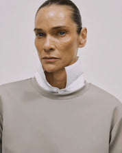 Entire Studios Schlammafarbenes Scuba T-Shirt