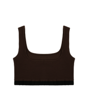 Entire Studios Schokobraunes Bralette