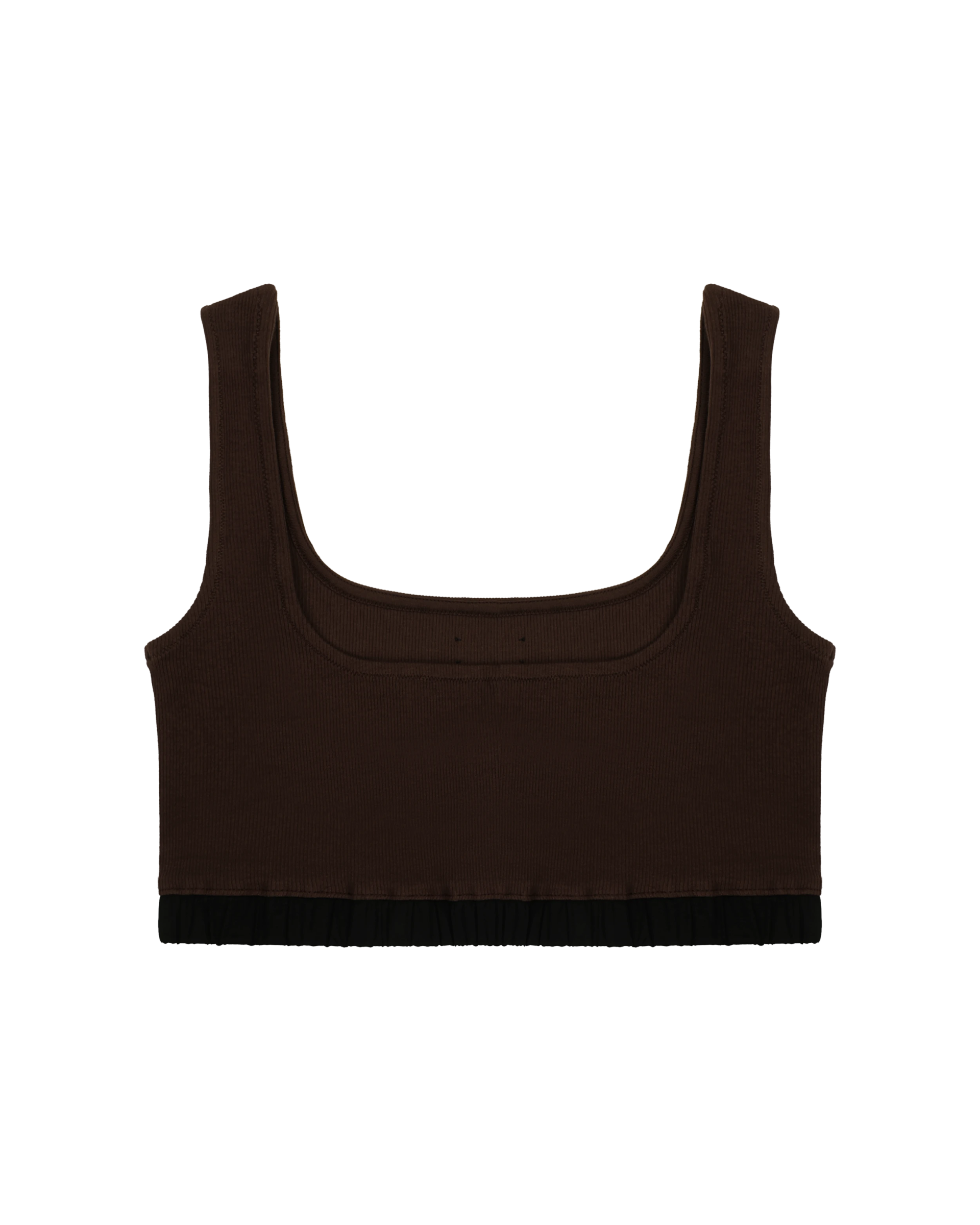 Entire Studios Schokobraunes Bralette