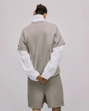 Entire Studios Schlammafarbenes Scuba T-Shirt