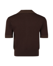 Entire Studios Nougatbraunes Strickpolo – Ansicht 6