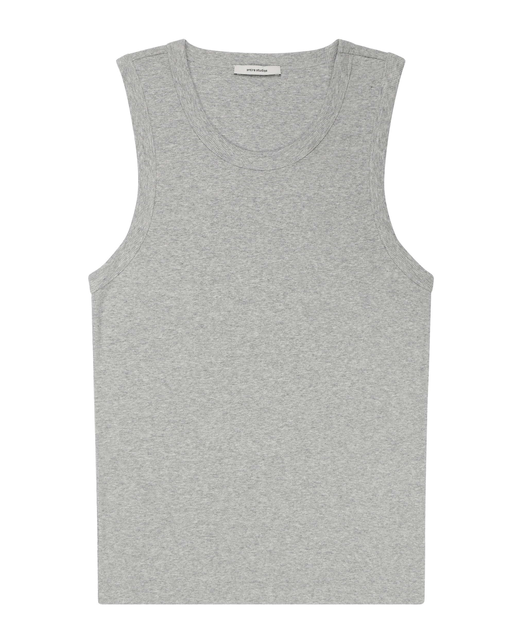 ENTIRE STUDIOS Graues Ripptanktop – Ansicht 4