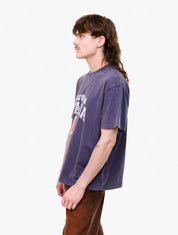 Carne Bollente Dunkelblaues T-Shirt mit Print "Ciao Bella"