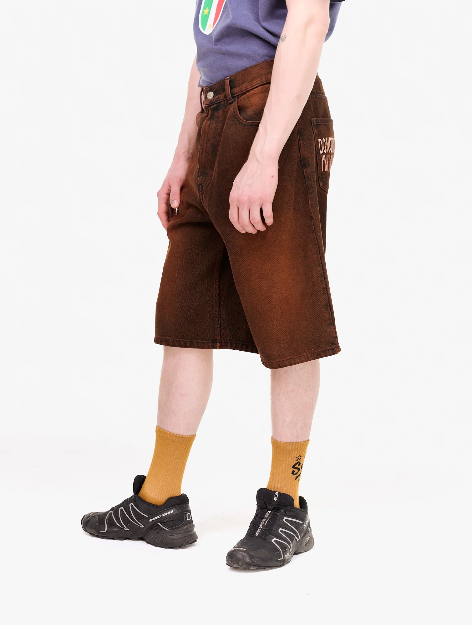 CARNE BOLLENTE Summer Fantasies Shorts  mit Stickereien