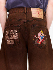 CARNE BOLLENTE Summer Fantasies Shorts  mit Stickereien