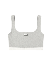 Entire Studios Graumeliertes Bralette