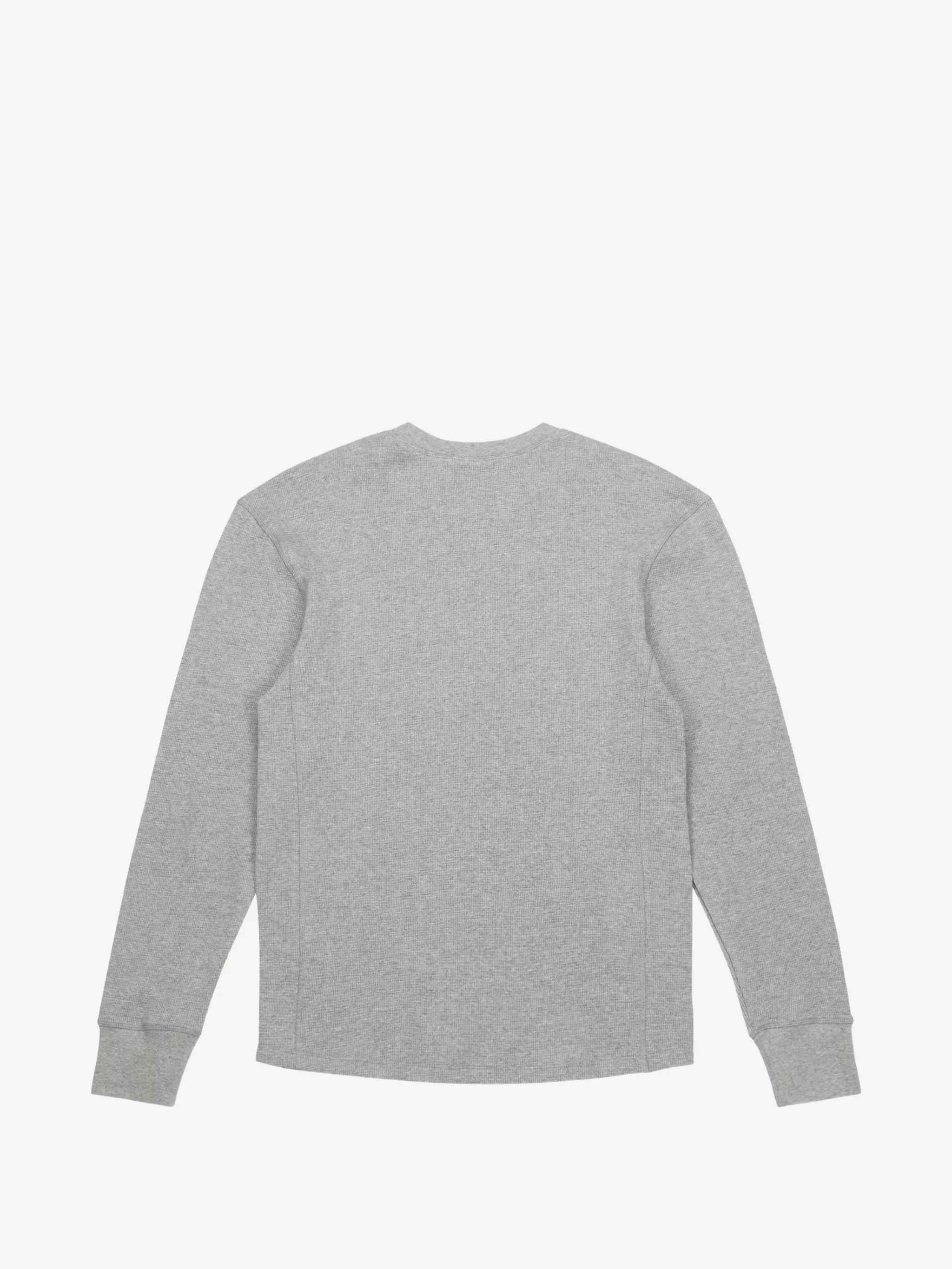 ENTIRE STUDIOS Graumeliertes Thermal Longsleeve – Ansicht 3