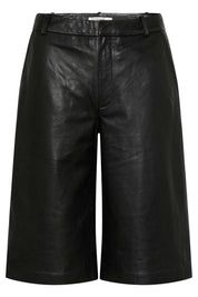 Bermudashorts aus Leder