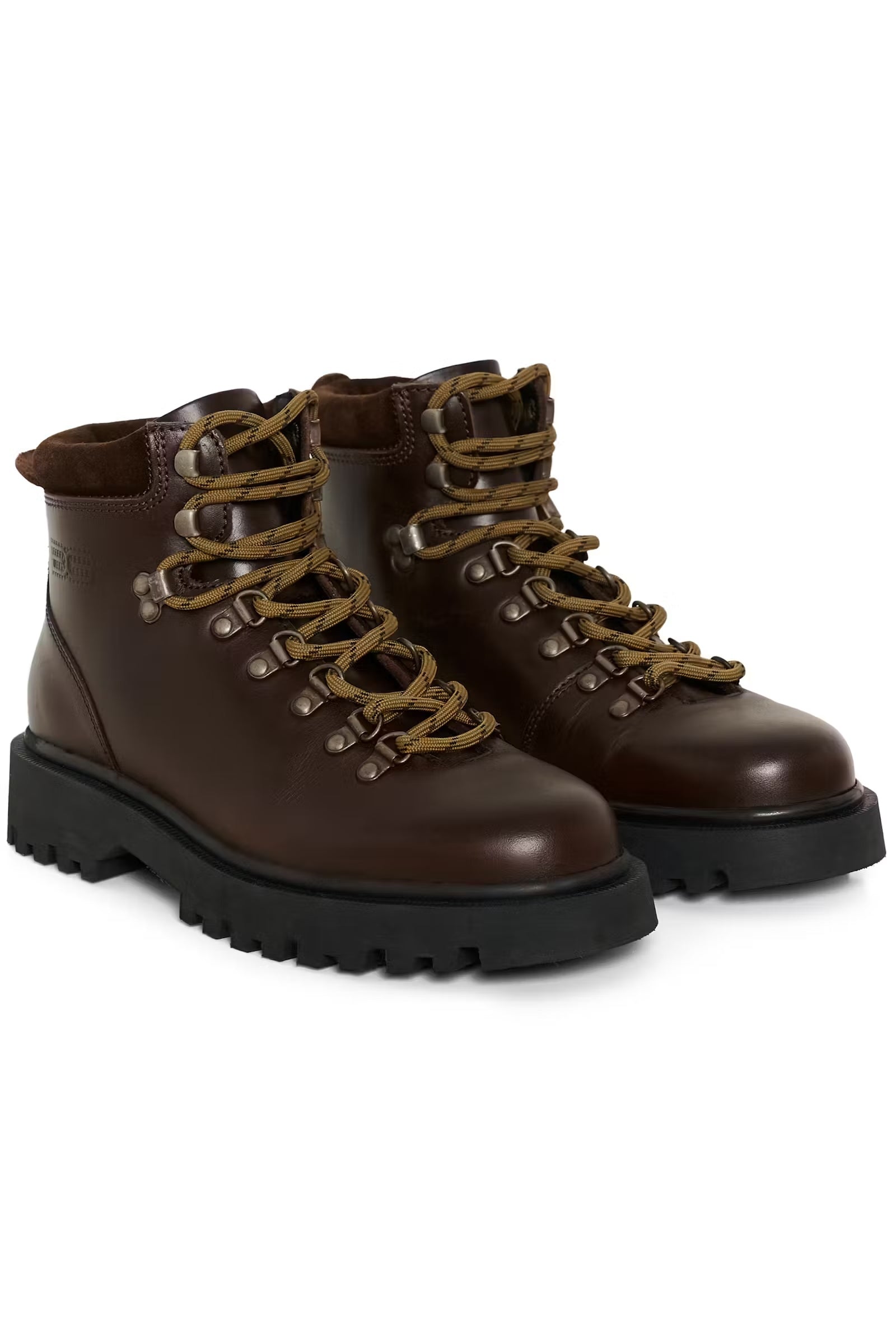 Gestuz Lederboots im Hikingstyle – Draufsicht