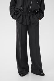 Gestuz Dunkelgraue Trackpants – Ansicht 3