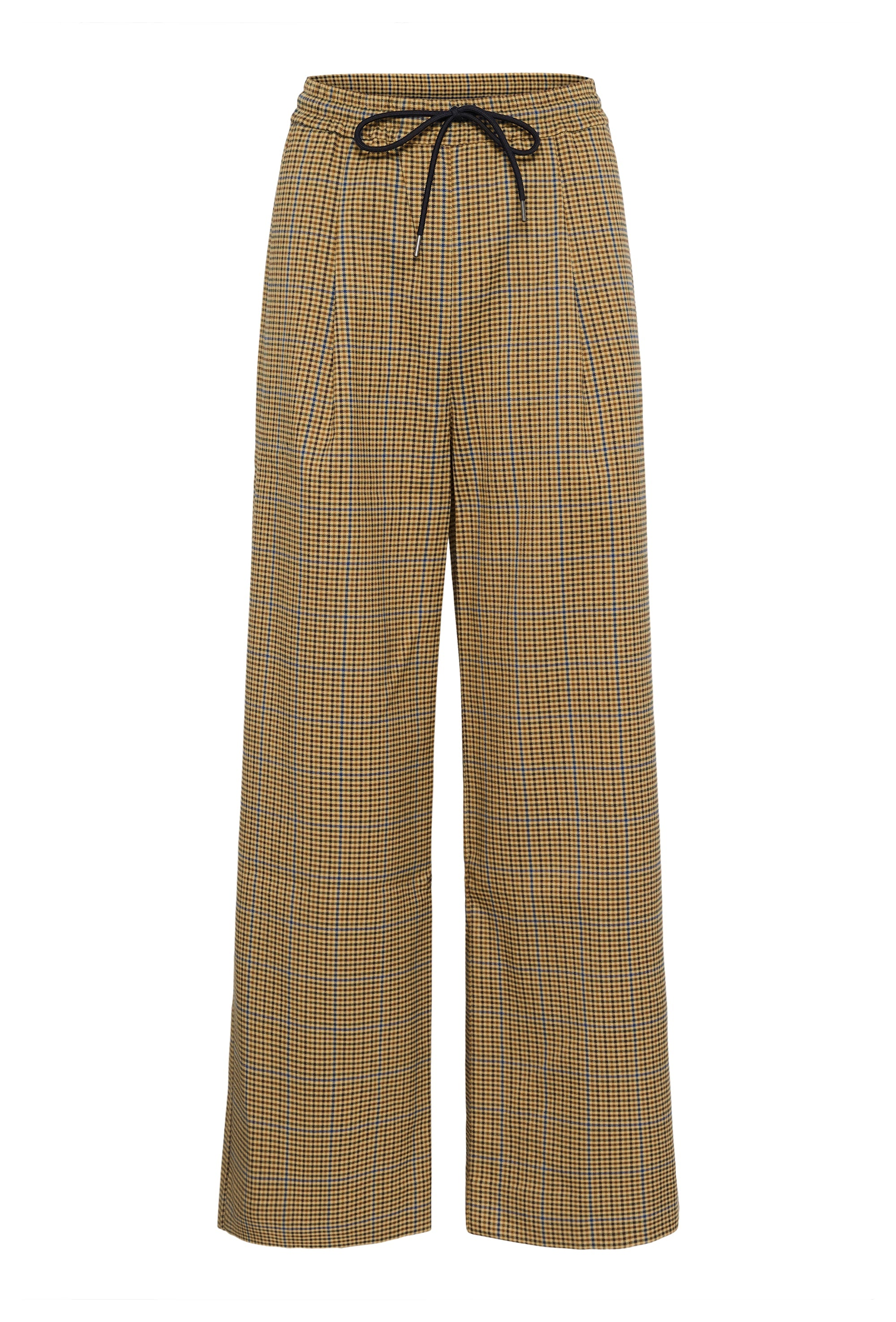 Weite, karierte Trackpants