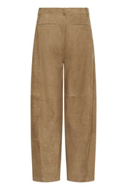 Sandbraune Wildlederhose