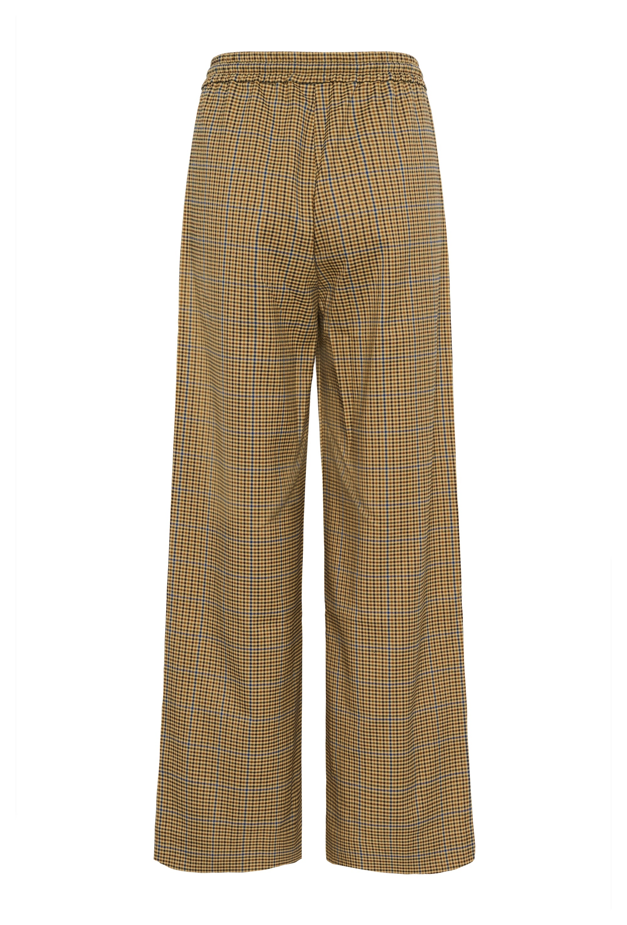 Weite, karierte Trackpants