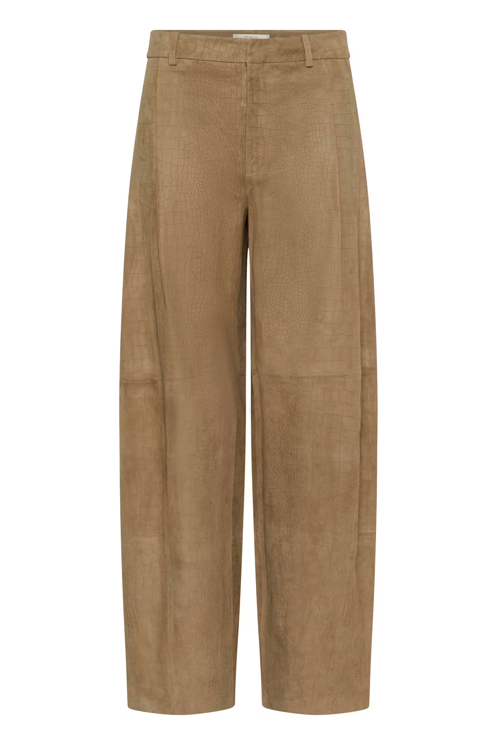 Sandbraune Wildlederhose