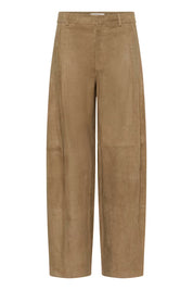 Sandbraune Wildlederhose