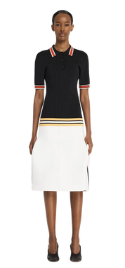 Entire Studios Nachtblaues Strickpolo