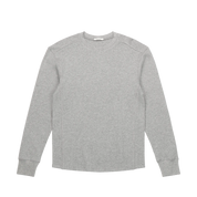 ENTIRE STUDIOS Graumeliertes Thermal Longsleeve – Ansicht 1