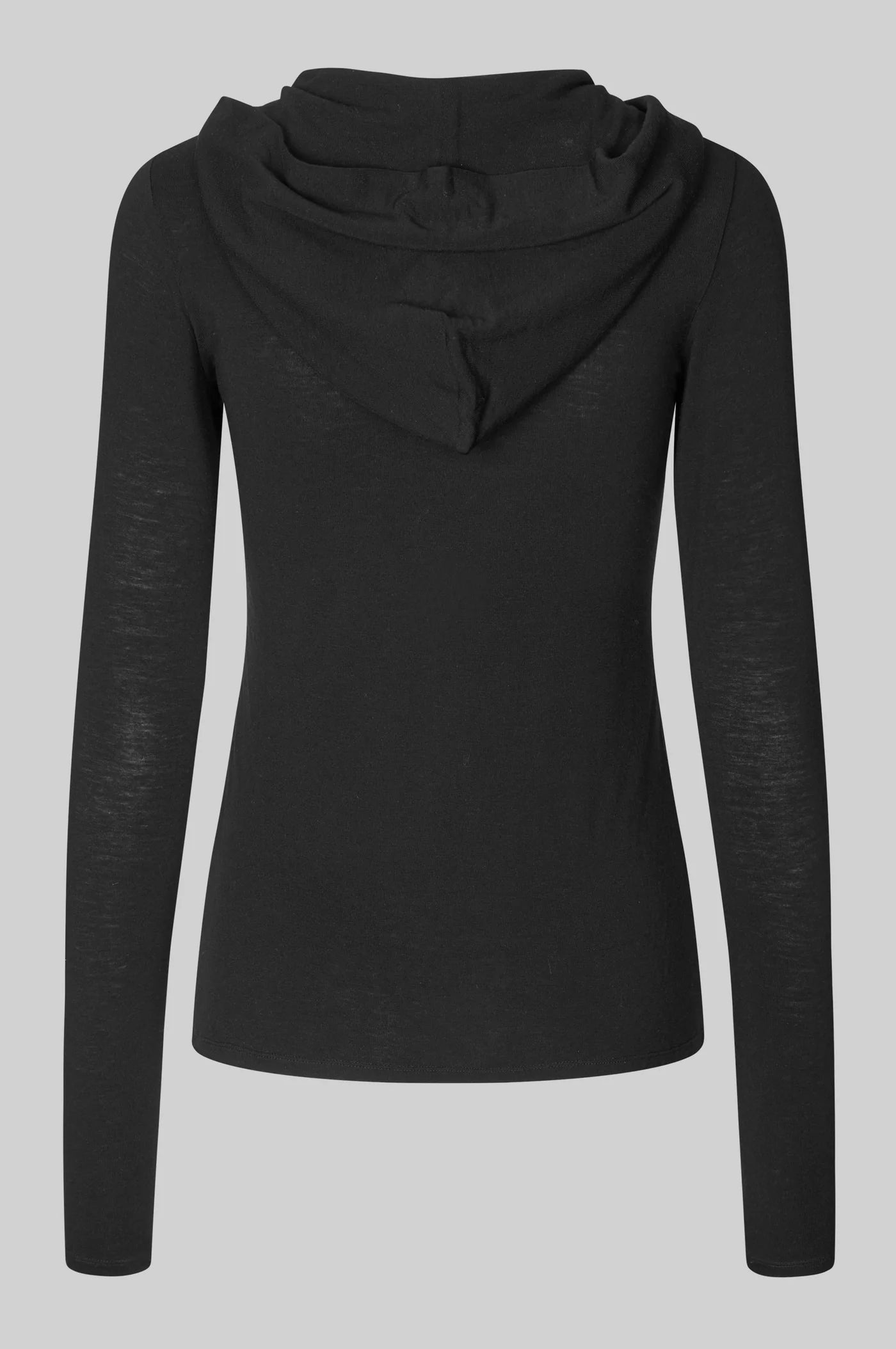Schwarzes Hoodielongsleeve