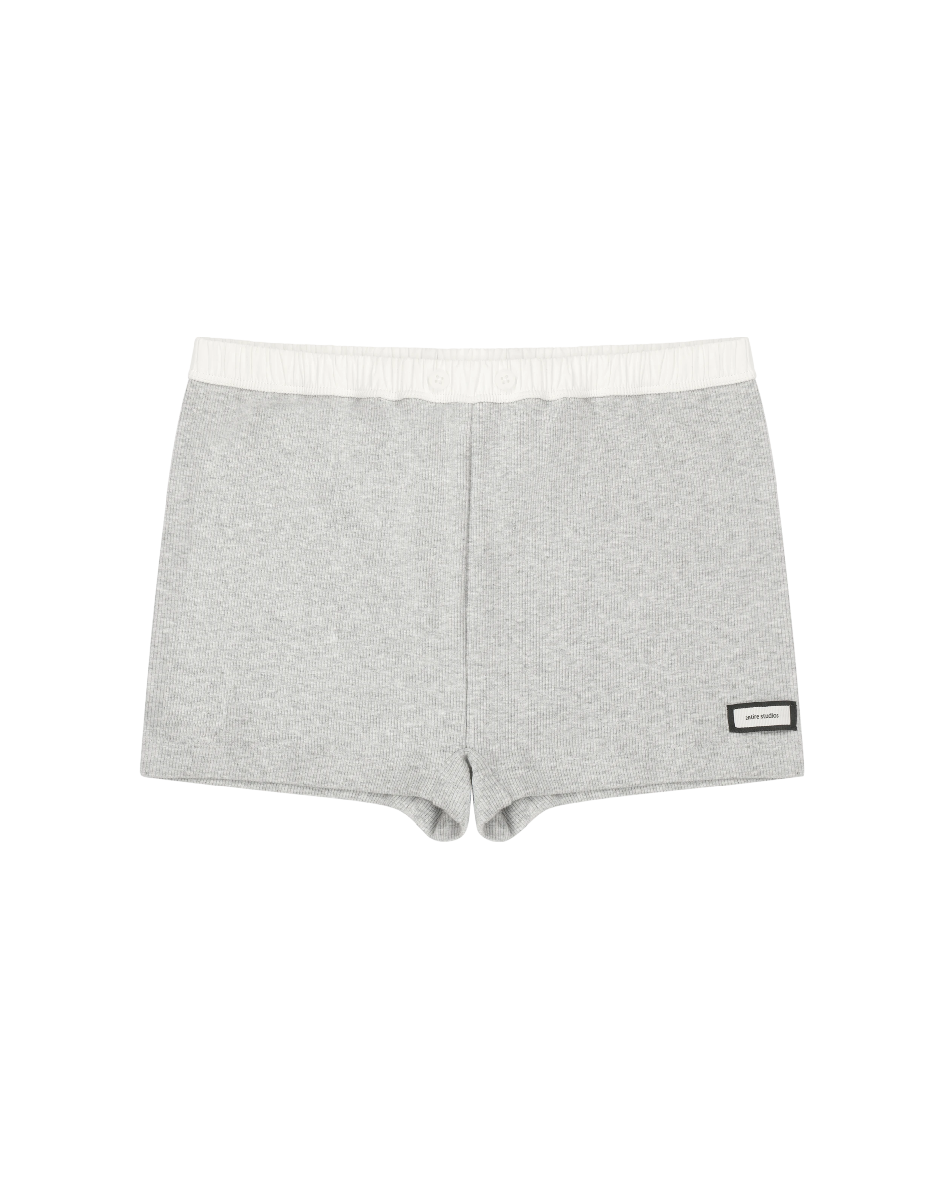 Entire Studios Lounge Shorts, grau meliert