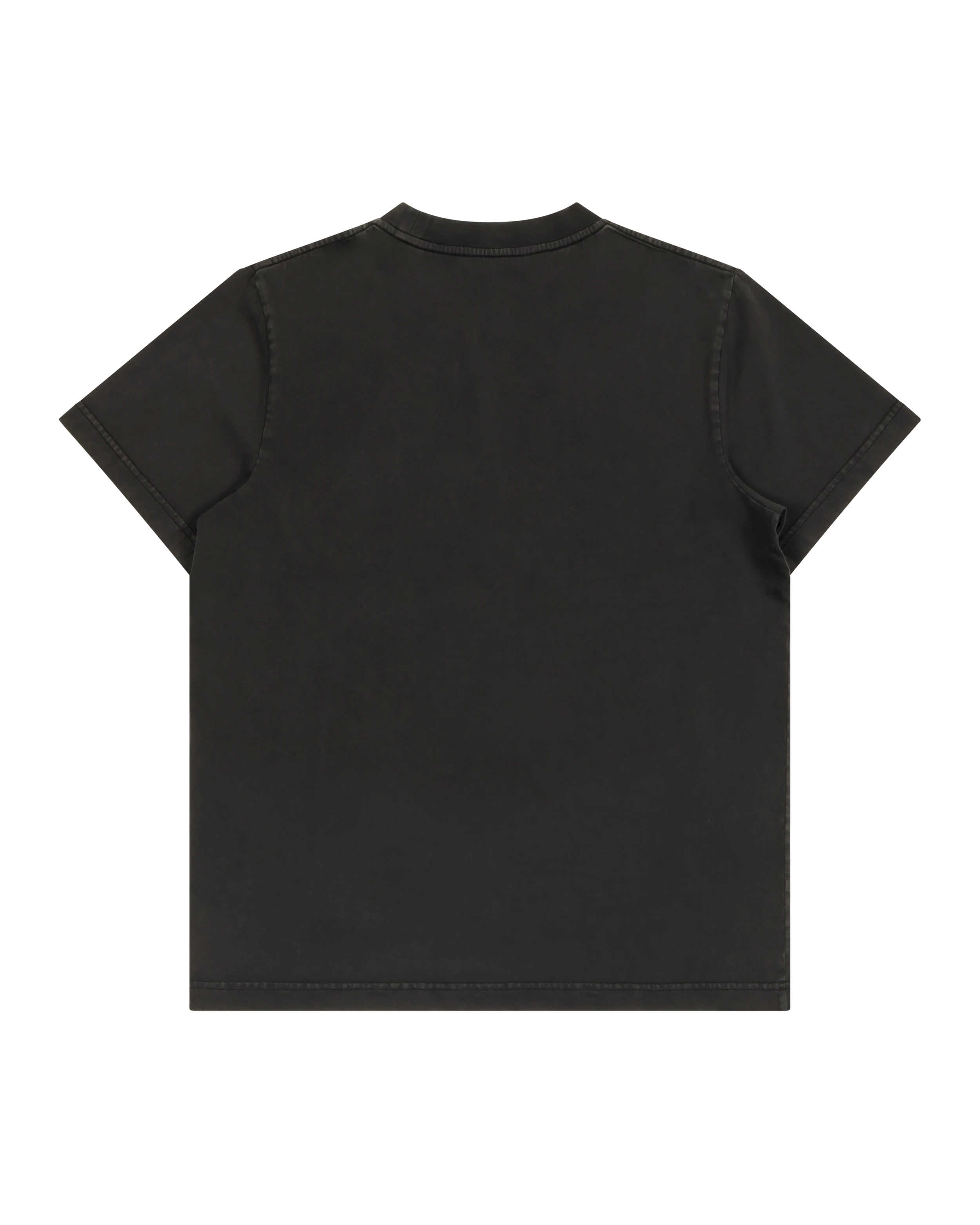 ENTIRE STUDIOS Schwarzes Basic Tee – Ansicht 3