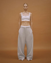 Entire Studios Graumeliertes Bralette