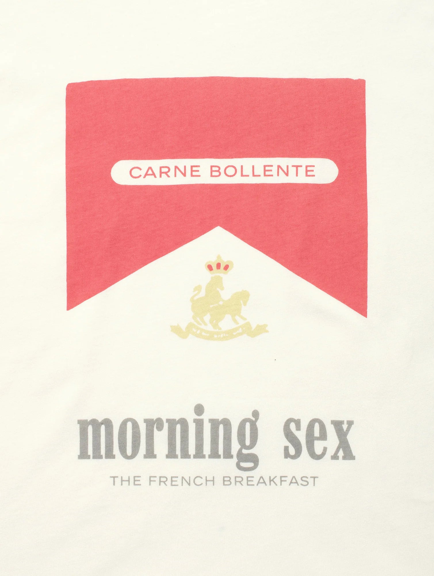 CARNE BOLLENTE T-Shirt "Breakfast in Bed"