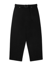 Entire Studios Schwarze Jeans mit Gürtel