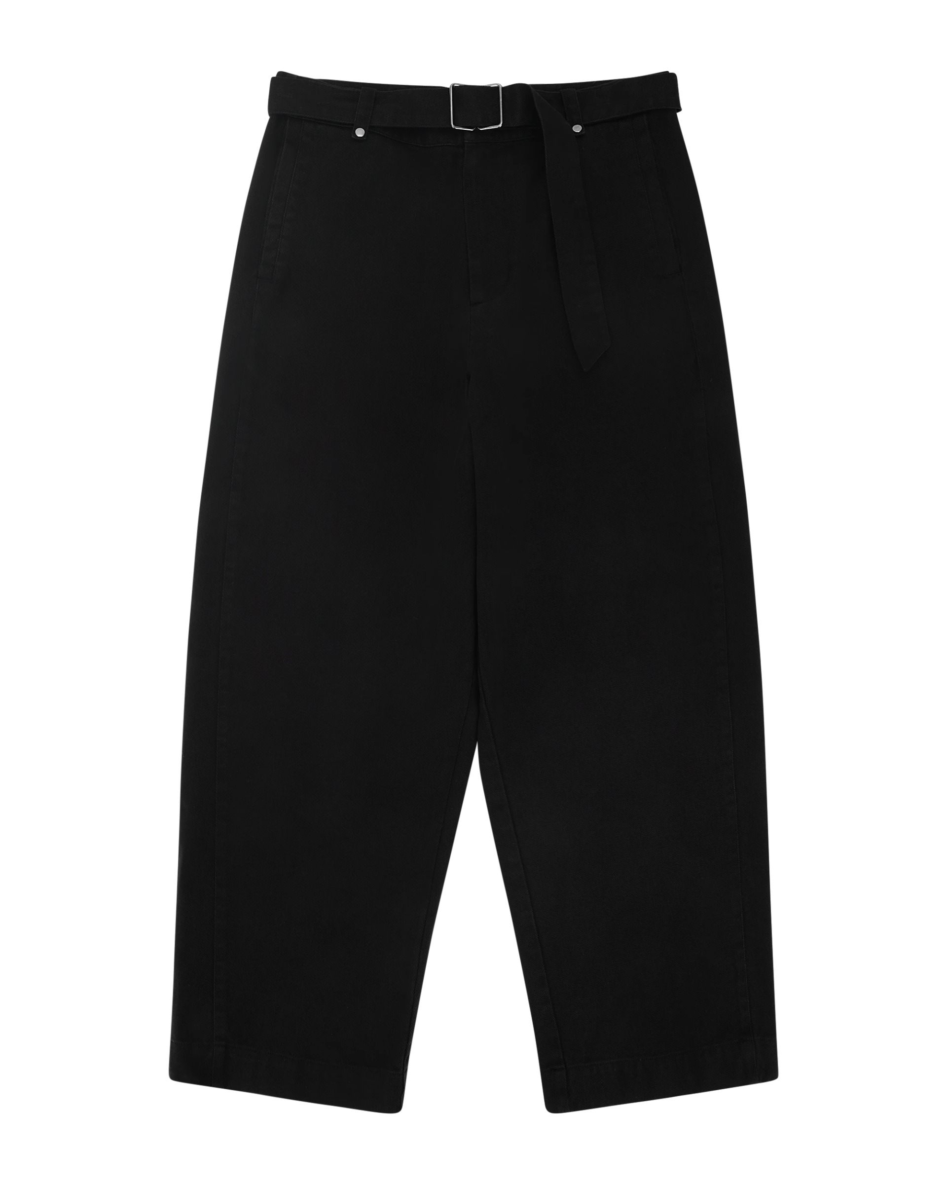 Entire Studios Schwarze Jeans mit Gürtel