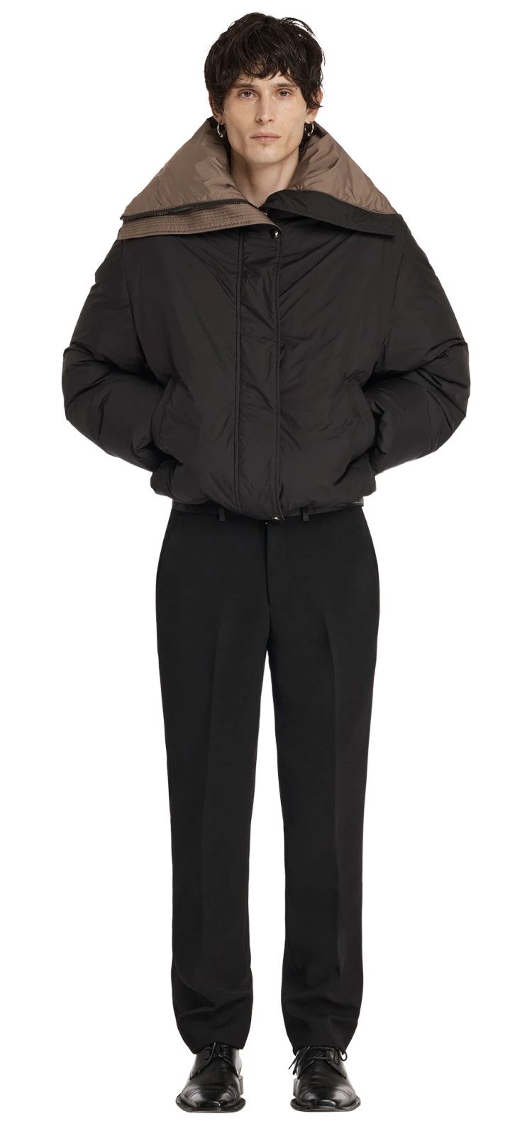 Entire Studios Leichtes Pufferjacket mit großem Funnelkragen