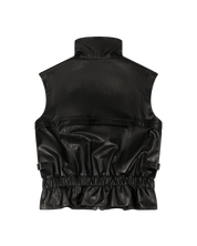 Entire Studios Schwarze Lederweste