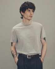 ENTIRE STUDIOS Graues Basic Tee – Ansicht 1