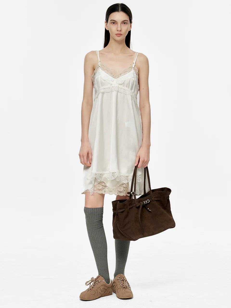 MARGESHERWOOD Big Grandma in Nubuk, braun