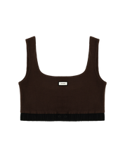 Entire Studios Schokobraunes Bralette