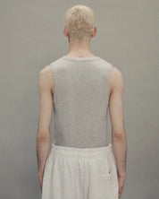 ENTIRE STUDIOS Graues Ripptanktop – Ansicht 3