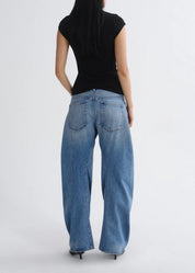 AGOLDE Barrelleg Jeans in mittlerer Waschung