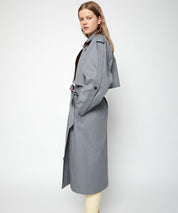 AERON Stahlgrauer Trenchcoat