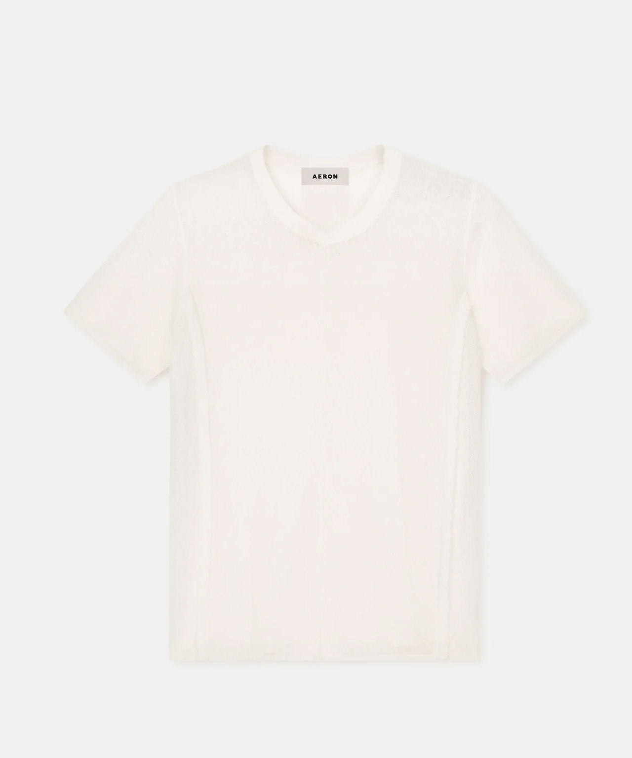 AERON Strick T-Shirt aus Leinenmix