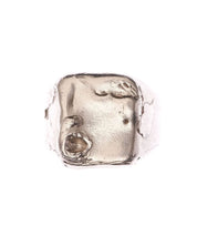 ALIGHIERI Silberner Statementring