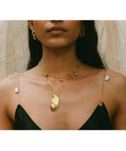 ALIGHIERI Goldener Choker mit Kugelanhängern