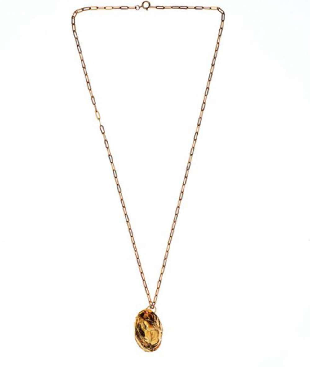 ALIGHIERI Zarte Gliederkette mit großem Anhänger