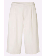 Ecrufarbene Longshorts