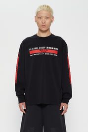 44LABELGROUP Oversized Longsleeve "Stop"