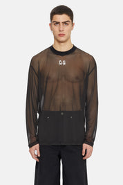 44LABELGROUP Oversized Mesh Longsleeve "44"