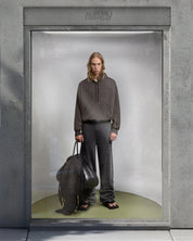 AVAVAV Oversized Sweathose mit gerafftem Bein