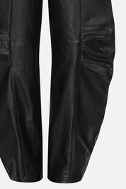 ROTATE Lederhose mit geshaptem Bein
