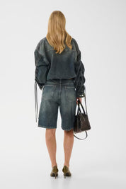 Denimshorts mit leichtem Tinting