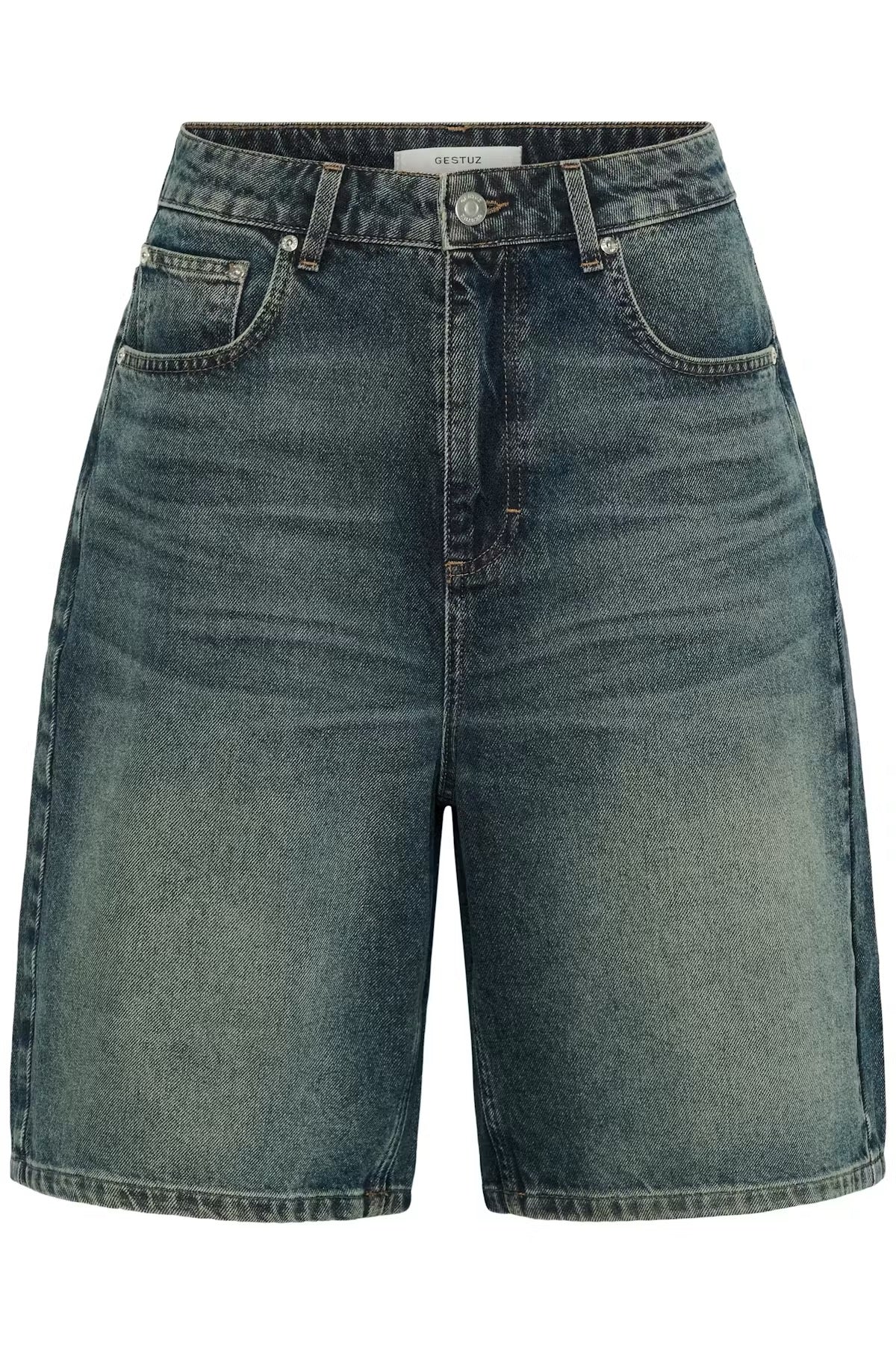 Denimshorts mit leichtem Tinting