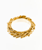 CAROLIN DIELER, Floating Baby Physalia Ring, 18K Gold plated