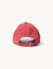 CARNE BOLLENTE Verwaschene Basecap mit Stickerei