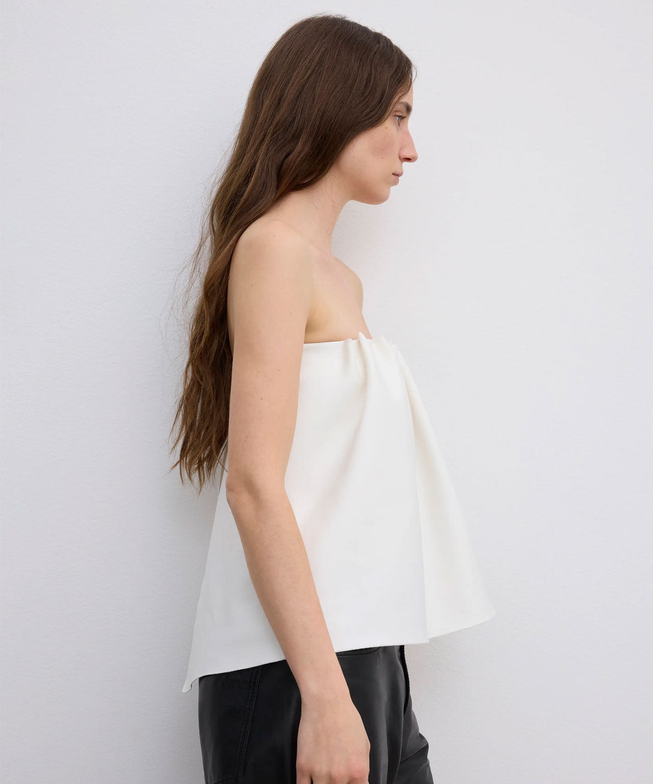 house-of-dagmar-rouched-top-creme-white-sweden-scandi-fashion-stylealbum